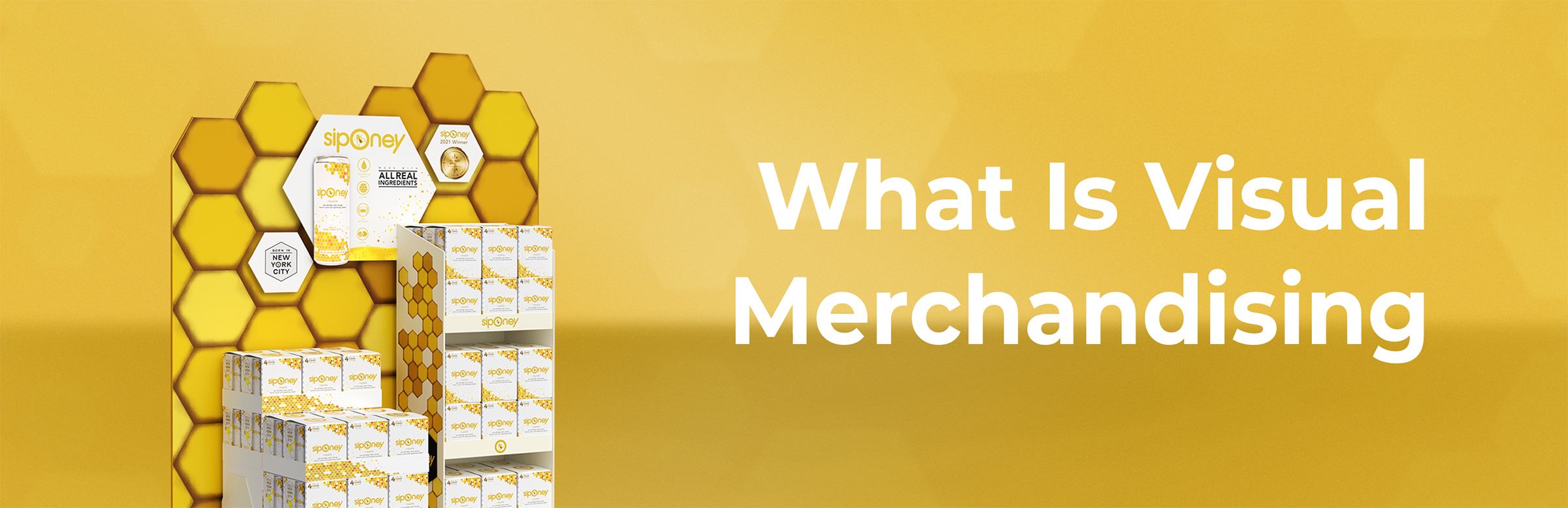 What is visual merchandising?