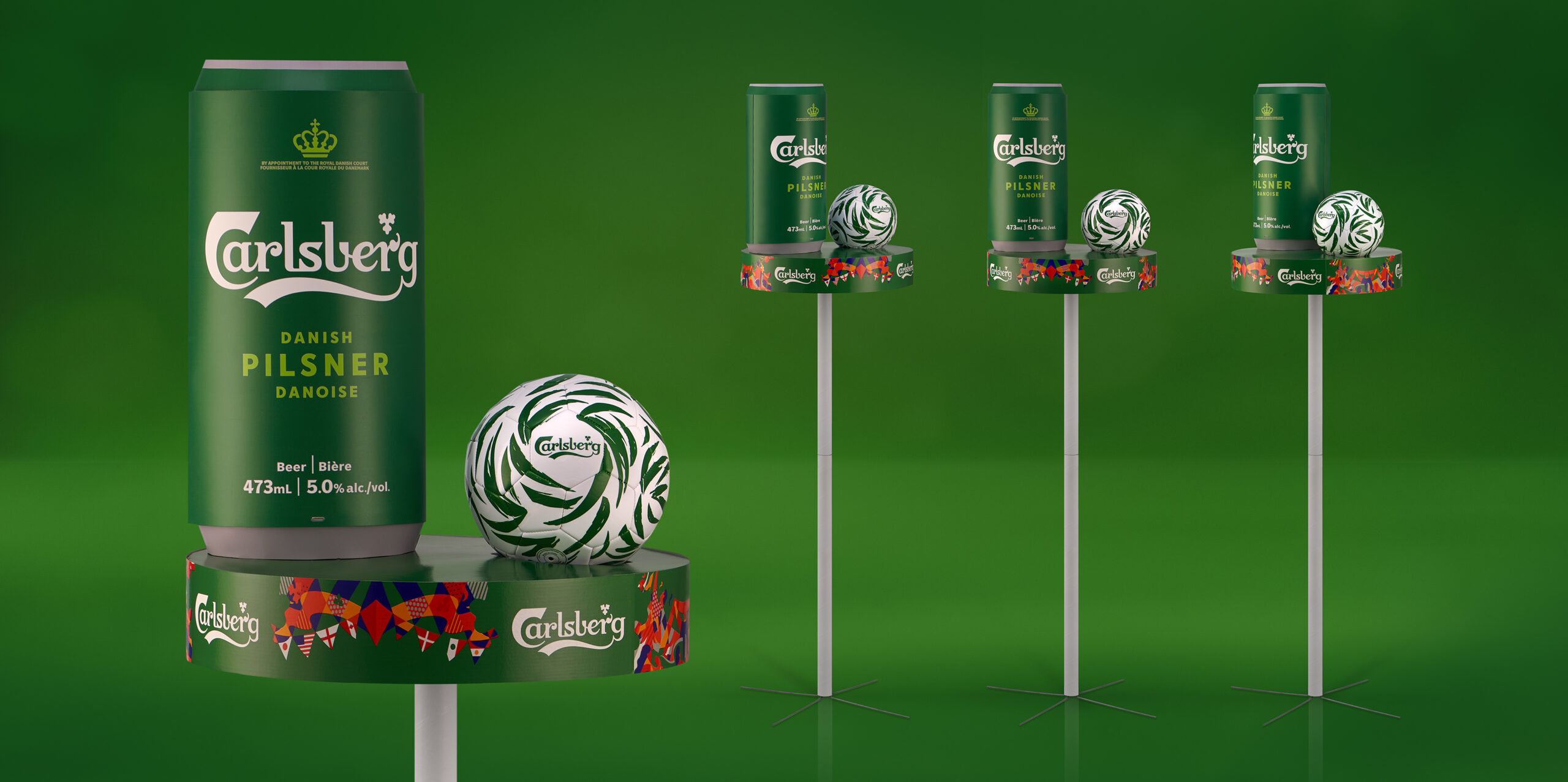 Carlsberg Pole Toppers