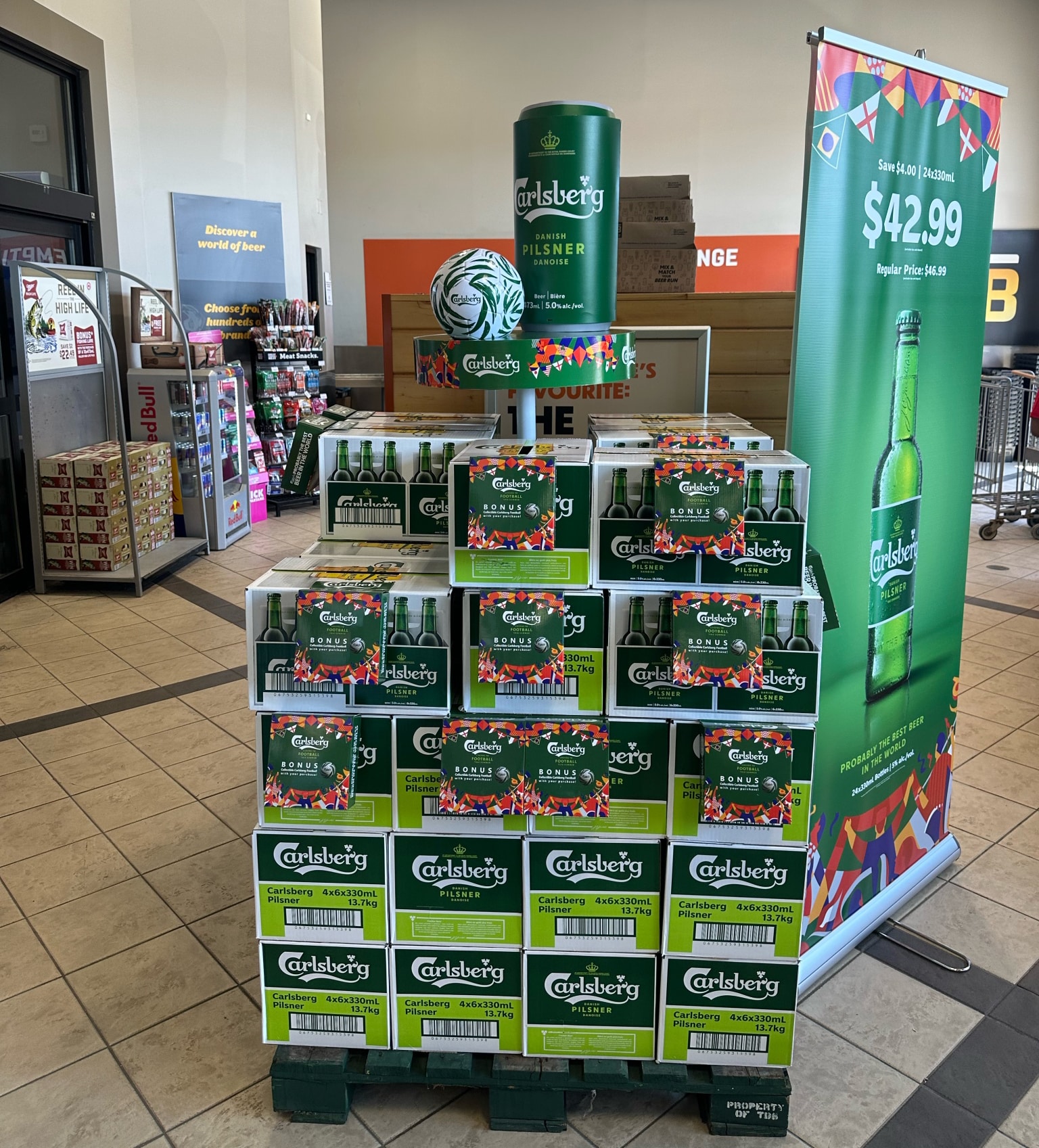 Carlsberg Pole Toppers